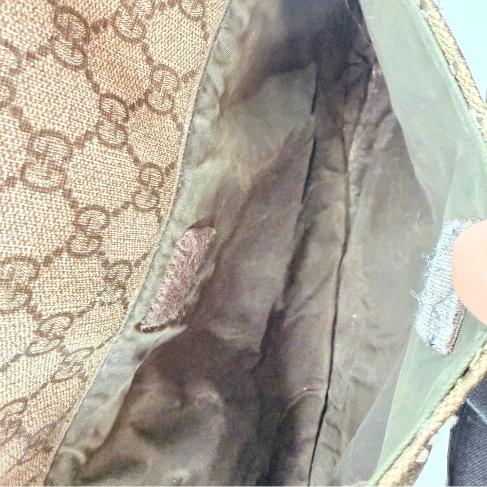 Gucci GG Supreme Baby Diaper Messenger Bag FLAWS - Picture 10 of 14